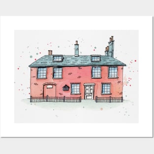 Jane Austen family house Posters and Art